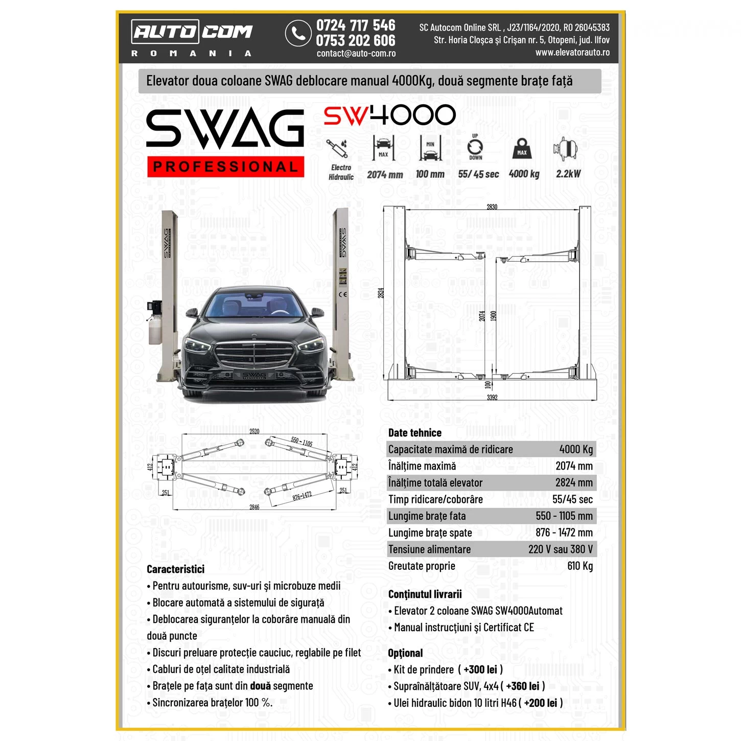 SWAG 4000 Kg
