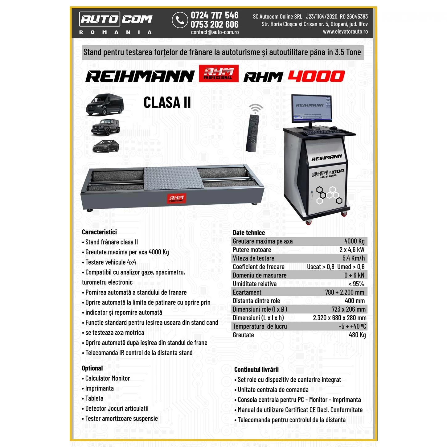 Linie ITP AUTOTURISME Pachet 1 - Basic