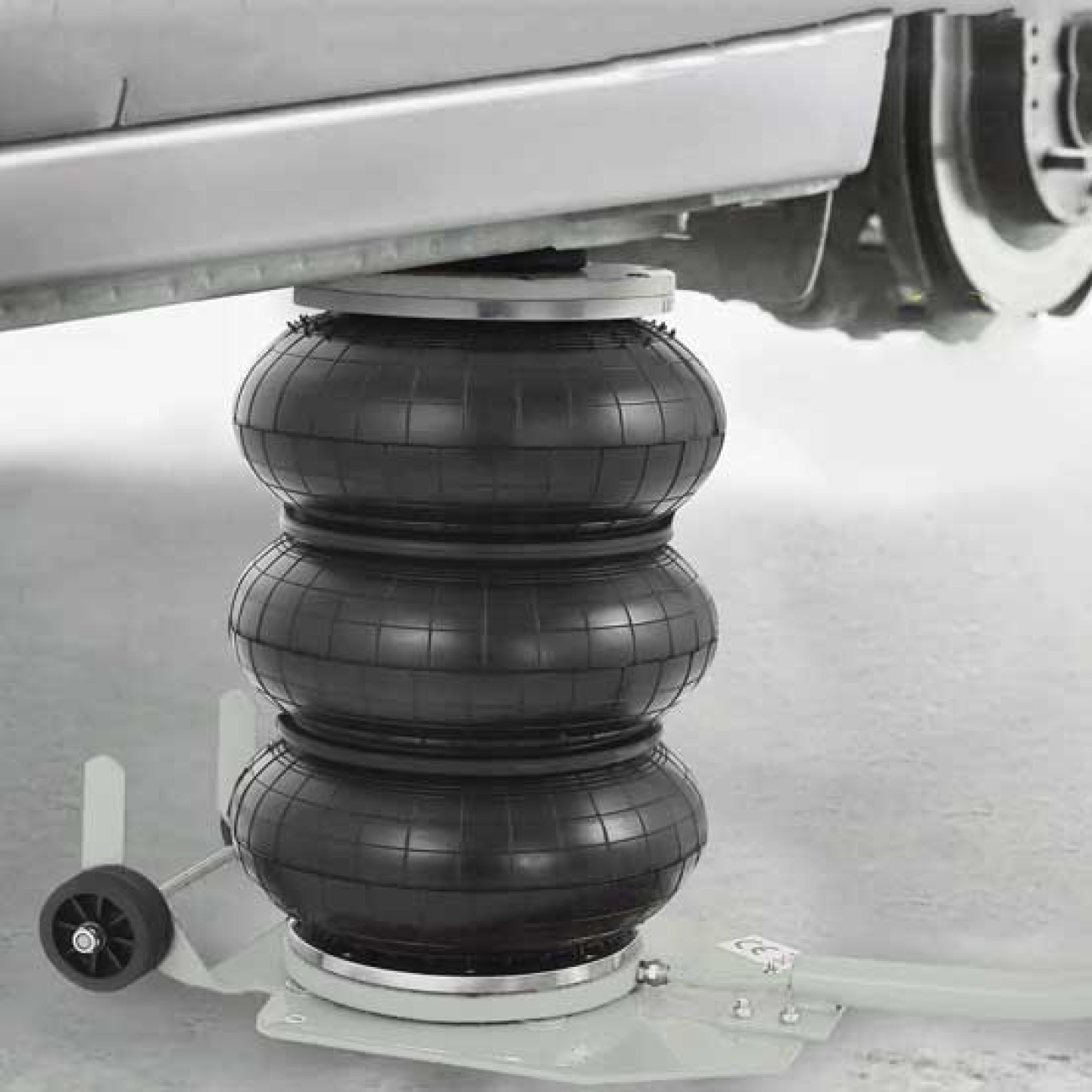 Cric pneumatic cu perna de aer 3 tone