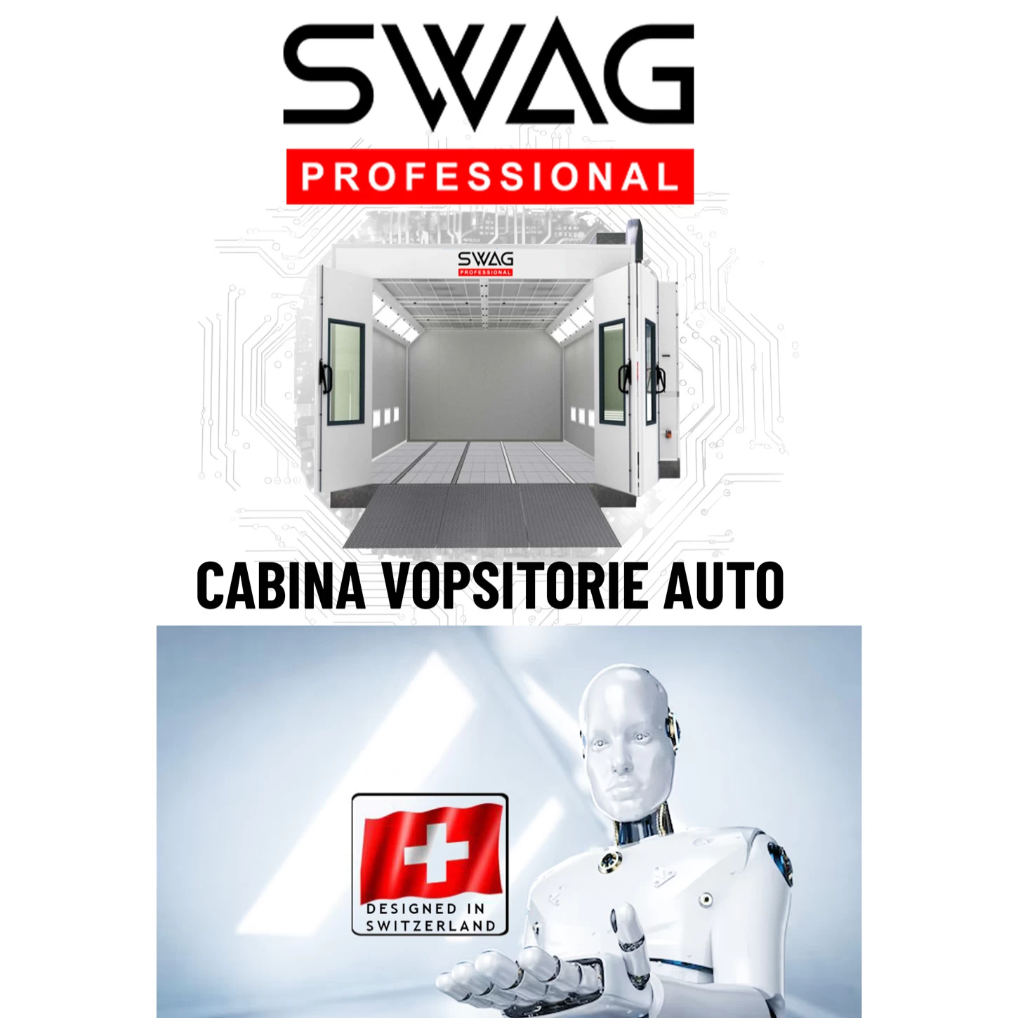 Cabina vopsitorie auto SWAG
