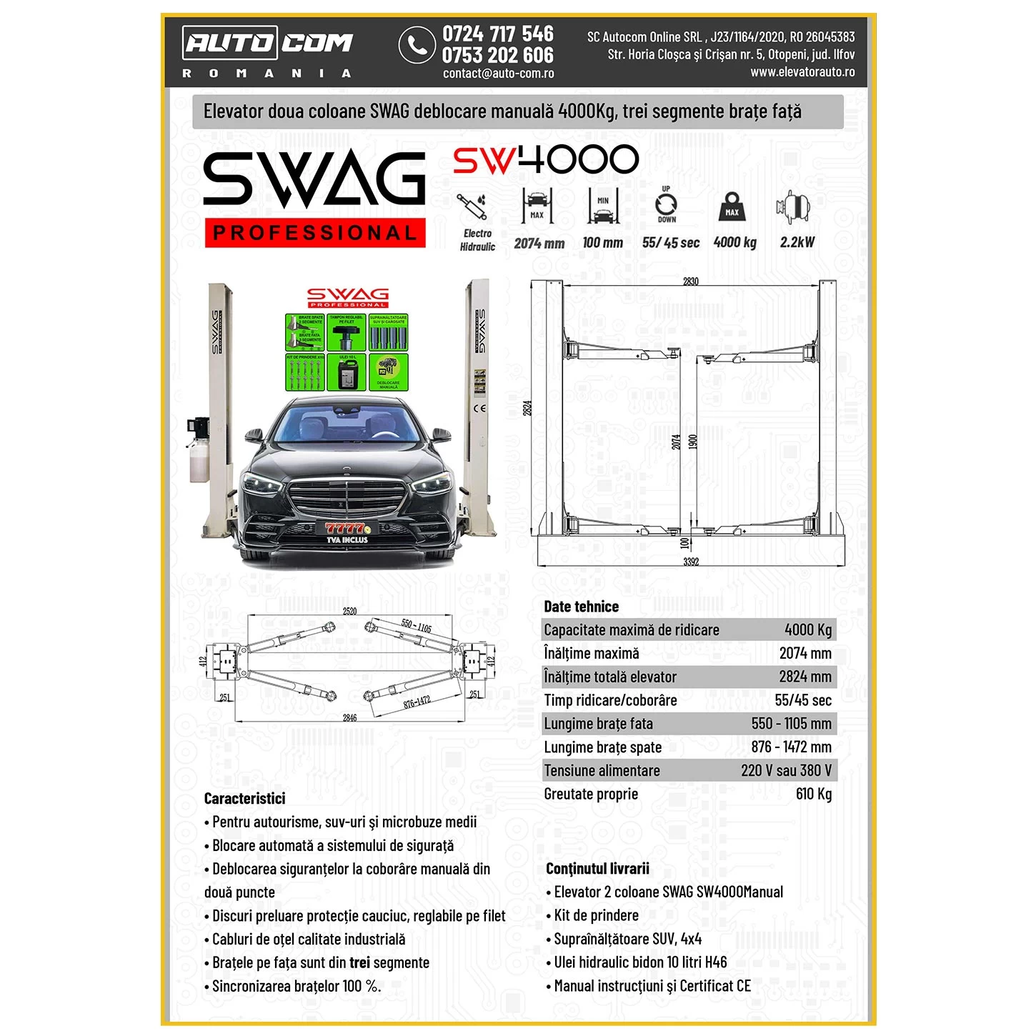 SWAG 4000 Kg