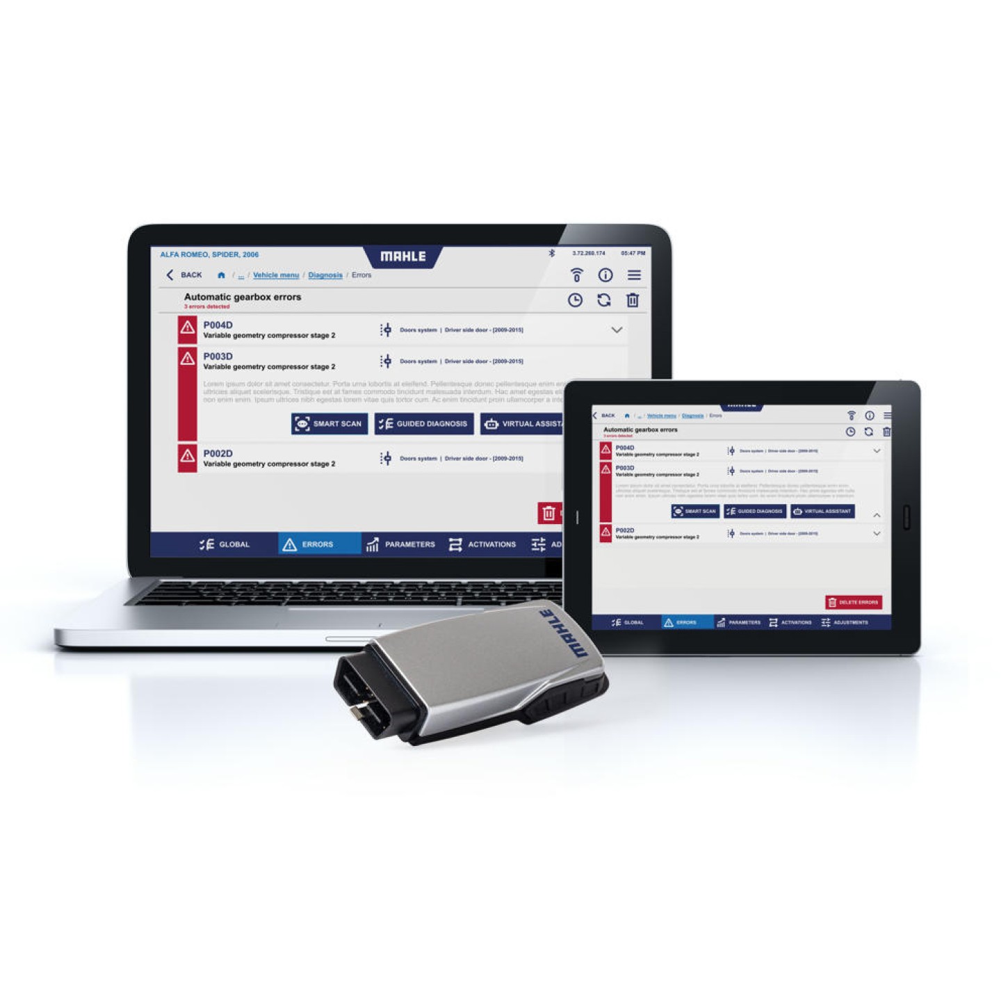 Tester Auto MAHLE TechPRO® 2 SMART